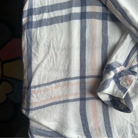 Rails Hunter Plaid Pink Charcoal Gray Shirt Small - Picture 8 of 8